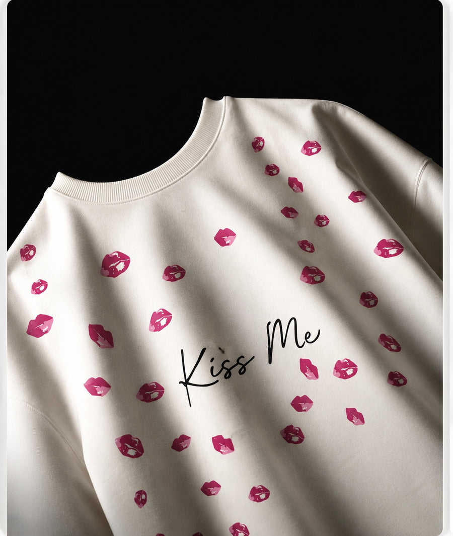 Pink Kissed T-Shirt (White)
