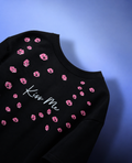 Pink Kissed T-Shirt (Black)