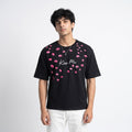 Pink Kissed T-Shirt (Black)